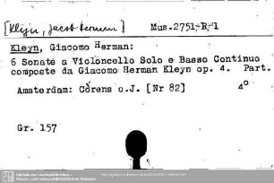 Kleyn, Giacomo Herman