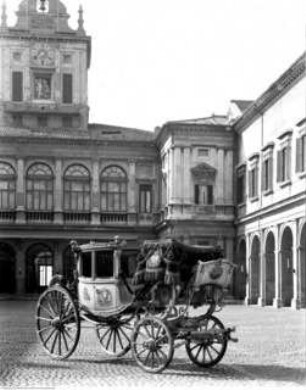 Museo delle Carrozze e delle Livree des Palazzo del Quirinale, Kutsche (Zweisitzer)