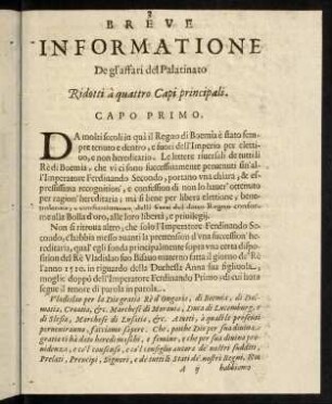 3-17, Capo primo