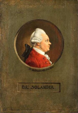 Der Botaniker Dr. Daniel Carlsson Solander (1733-1782)