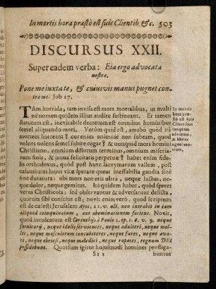503-513, Discursus XXII