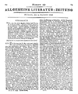 1798: Allgemeine Literatur-Zeitung