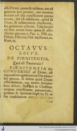 Octavus Locus
