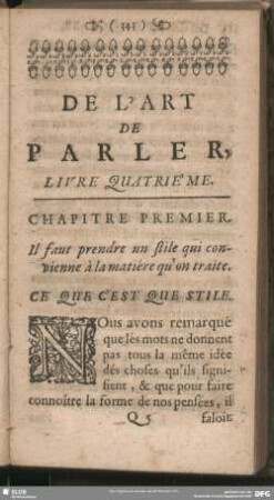 Livre Quatrième