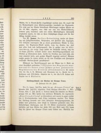 Stellungskämpfe vor Verdun bei Gruppe Ornes