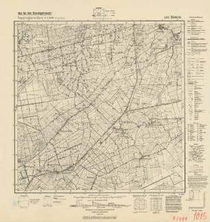 2411 Middels, Topographische Karte 1:25000 (4cm - Karte)