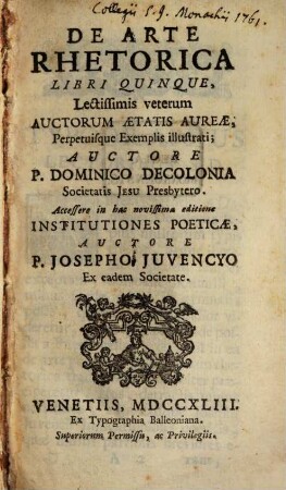 De Arte Rhetorica