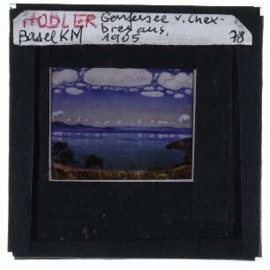 Hodler, Der Genfer See von Chexbres aus (Basel KM 290)