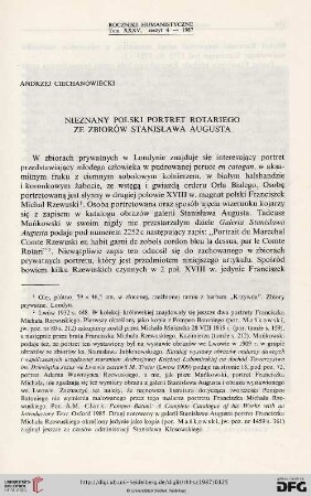 35: Nieznany polski portret Rotariego ze zbiorów Stanisława Augusta