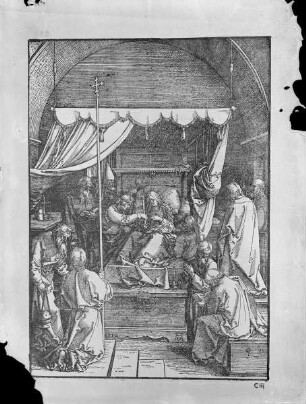 Große Passion, Apokalypse und Marienleben — Marienleben — Tod der Maria