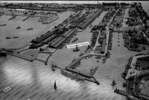 München: Modell; Hafen Wesermünde