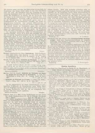 301-302 [Rezension] Lippert, Peter, Credo. Darstellungen aus dem Gebiet der christlichen Glaubenslehre. 1. Bdchn. Gott