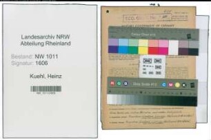 Entnazifizierung Heinz Kuehl , geb. 10.01.1914 (Landarbeiter)