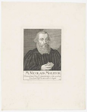 Bildnis des Nicolaus Molitor