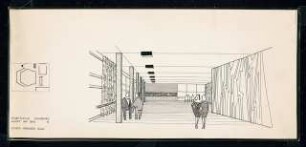 Stadthalle (auch: Mercatorhalle), Duisburg: Innenansicht Foyer