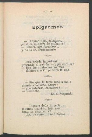 Epigramas