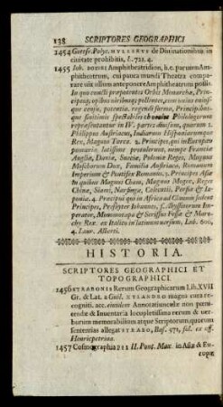Scriptores Geographici Et Topographici