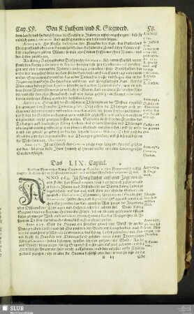 Das LIX. Capitel
