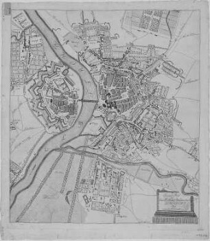 Grundriß der Churfürstlich-Sächsischen Residenzstadt Dresden