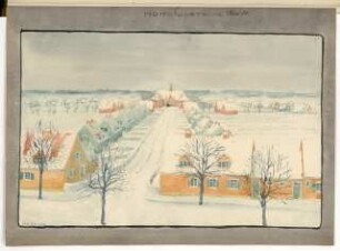 Siedlung Monatskonkurrenz November 1919: Perspektivische Ansicht