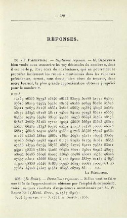 Réponses.