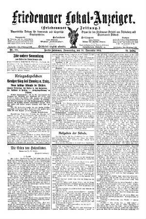 Nr. 277, 26.11.1914