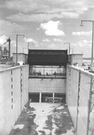 Schleusenbaustelle Ottendorf/Main