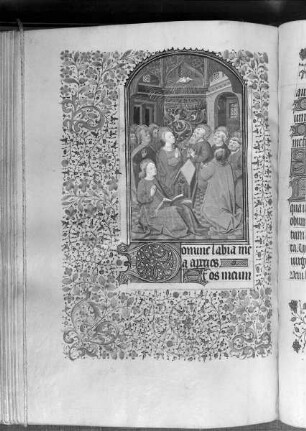 Heures de Brière de Surgy / Heures / Horae / Stundenbuch — Ausgießung des Heiligen Geistes, Folio fol. 112 v