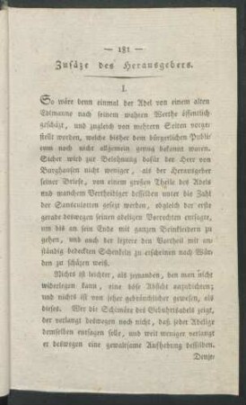 Zusätze des Herausgebers