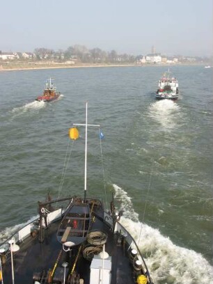 Tracerversuch bei Rhens/Rhein