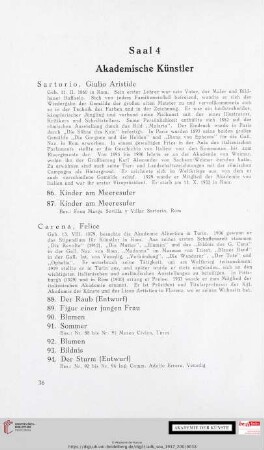 Saal 4: Akademische Künstler