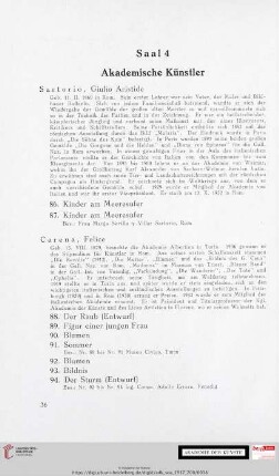 Saal 4: Akademische Künstler