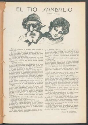 El tío Sandalio : (Artículo póstumo)