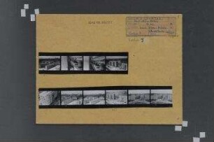Straßenansichten. Berlin, Mitte, Karl-Marx-Allee (1949-1961 Stalinallee)/Strausberger Platz