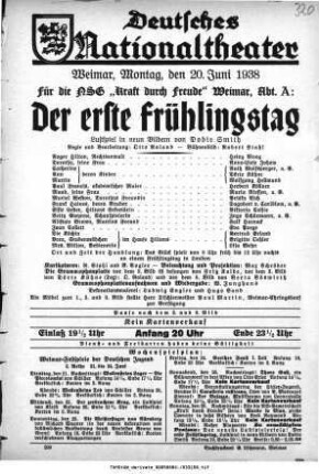 Der erste Frühlingstag