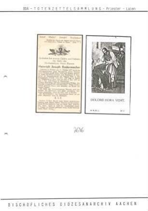 Radermacher, Heinrich Joseph