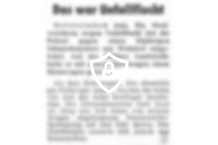 Das war Unfallflucht