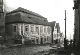 Graupen (heute Krupka /Tschechien). Bürgerhäuser