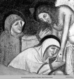 Freskendekoration : Szenen der Passion Christi : Kreuzesabnahme