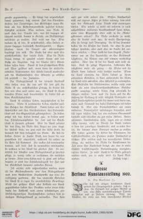 5: Grosse Berliner Kunstausstellung 1900