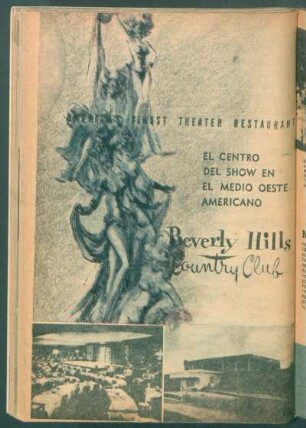 Beverly Hills Country Club, America's finest theater restaurant : El centro del show en el Medio Oeste Americano