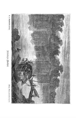 Tafel: Indianisches Flussboot