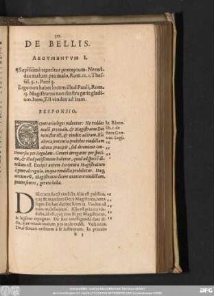 De Bellis.