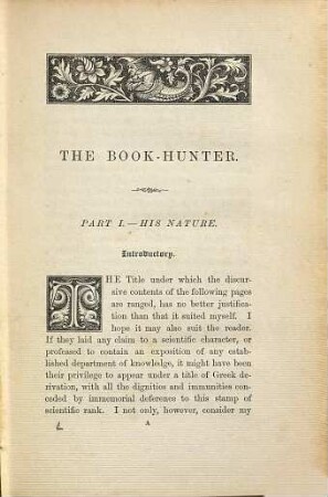 The Book-Hunter