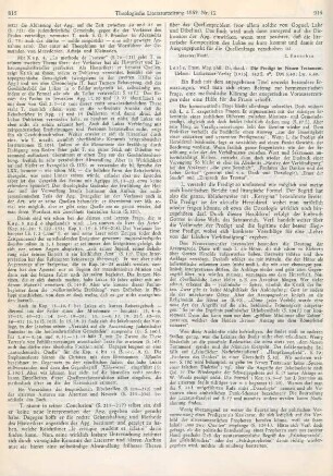 916-917 [Rezension] Lerle, Ernst, Die Predigt im Neuen Testament