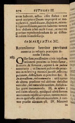 272-294, Conferentia XC.-XCIII.