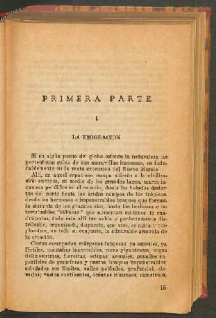 Primera parte