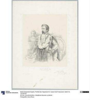 Porträt des Napoleon III., Kaiser der Franzosen