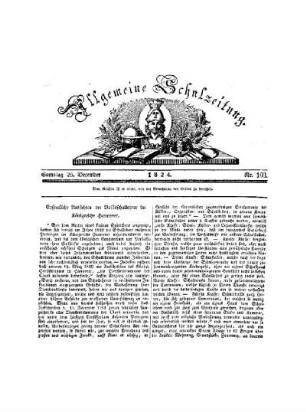 Erfreuliche Ausschichten der Volksschullehrer im Königreiche Hannover