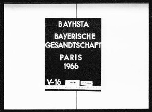 Schmitt, Jean, aus Paris, Geburtsschein auf Anforderung des Fritz Hirsch in Rodalben